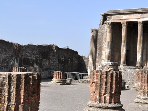 pompei storia eruzione foto